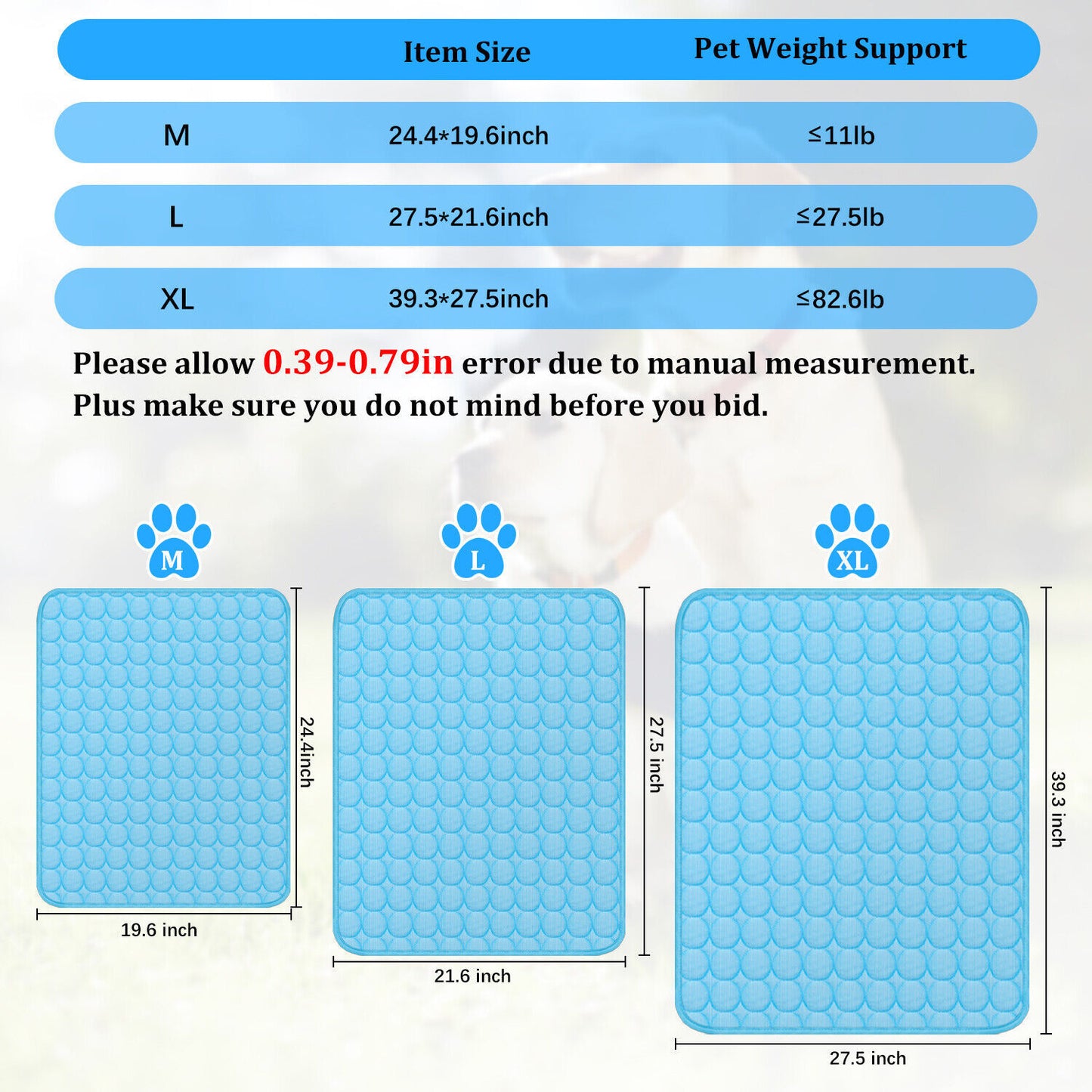 Tapete regulador de Temperatura para Perro y gato